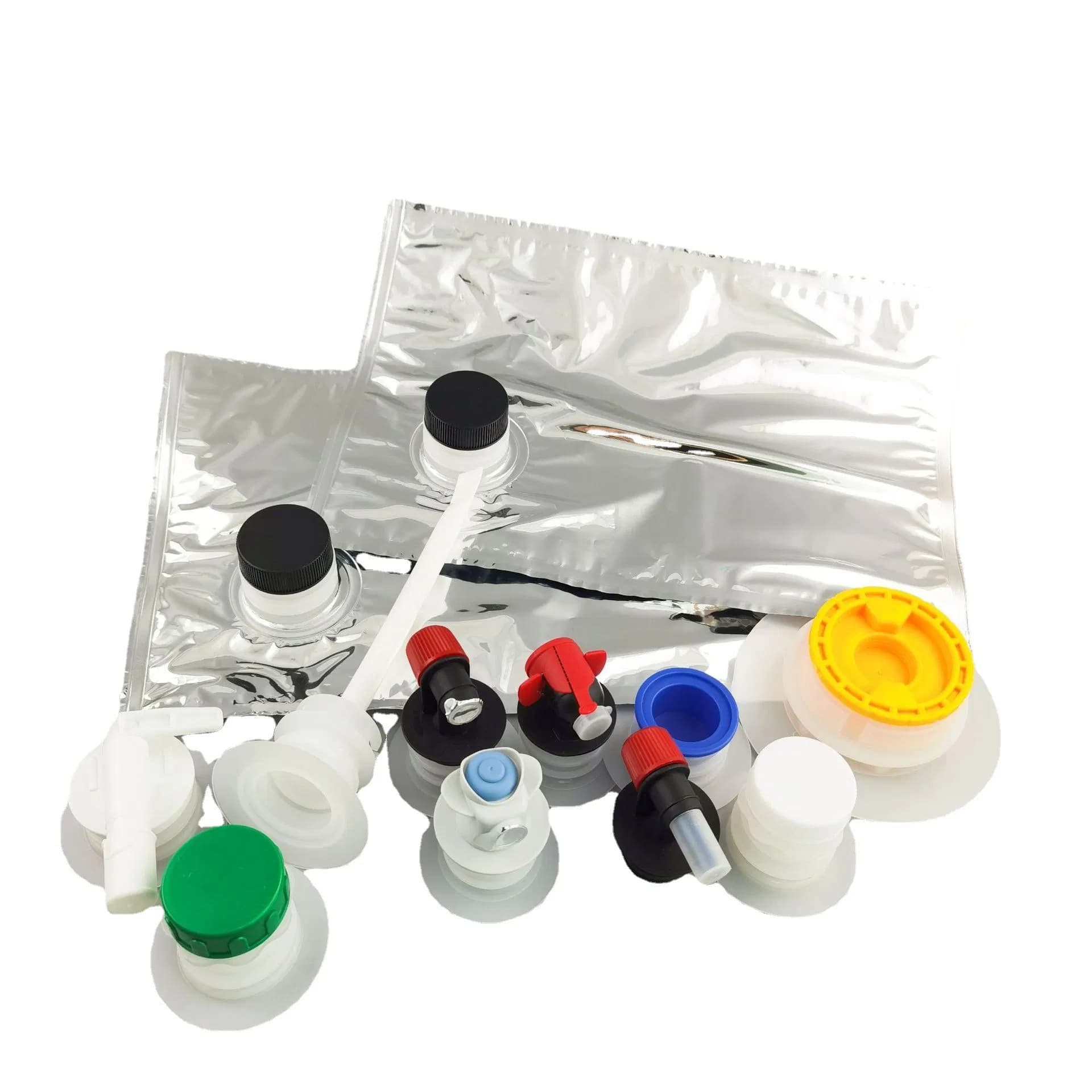 Butterfly Valve Suction Nozzle, Aluminum Foil Box, Inner Bag, Liquid Packaging