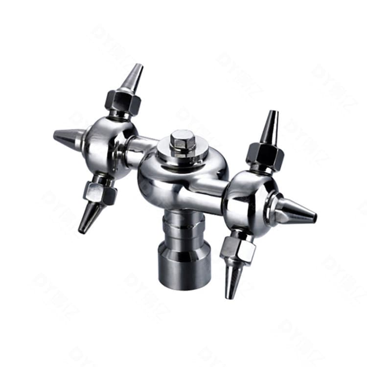 Customized Sanitary CIP Rotary Spray Ball with Double Clamps
