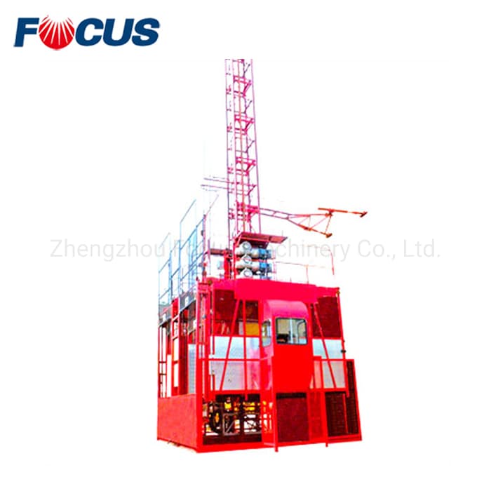 Focus Sc100 China Export Small Min Construction Lifter for Sale