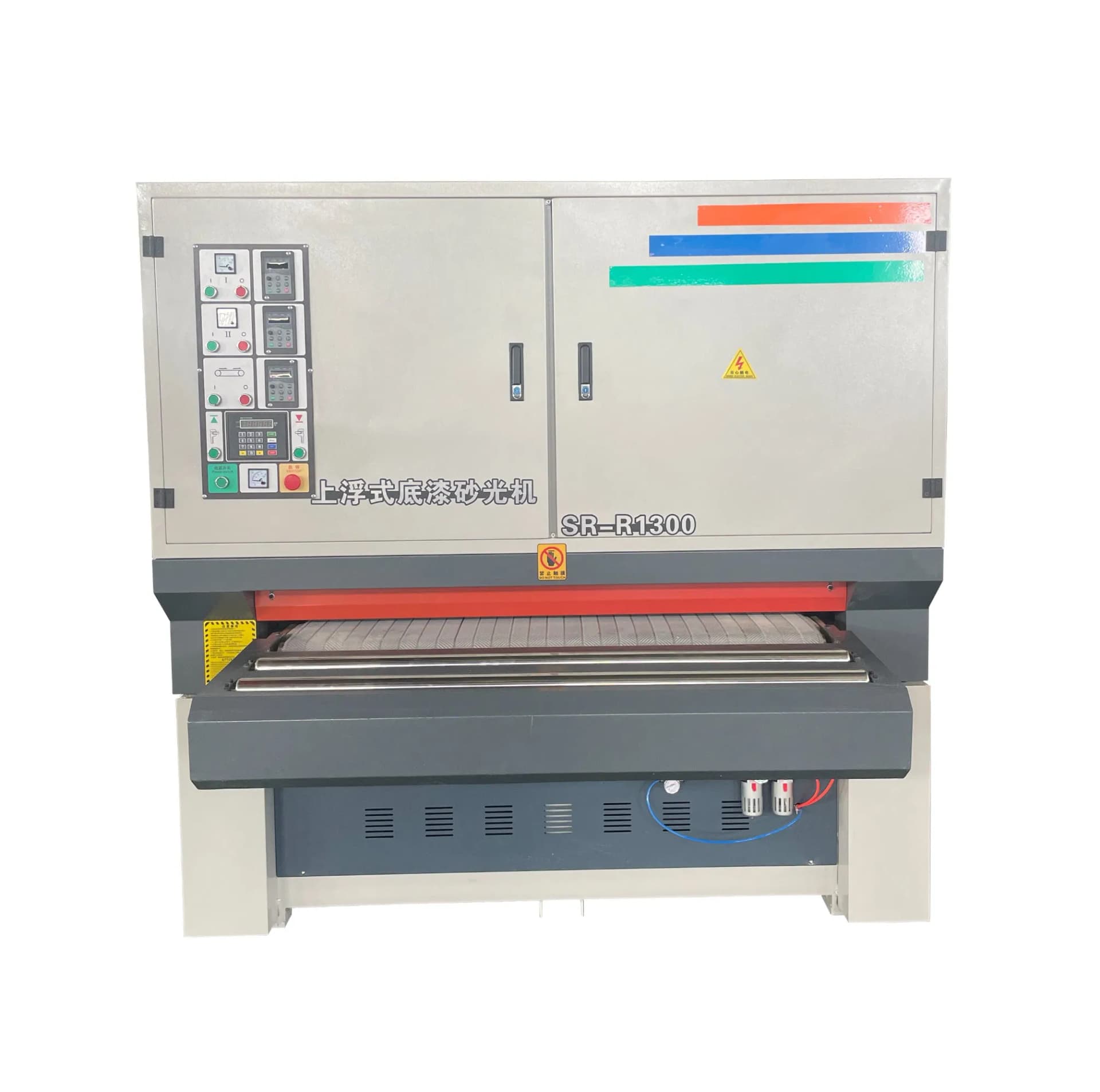 Sanding Belt and Brush Rollers Wheel Polish Stainless Steel Sheet Metal Deburring Machine with PLC Automatic