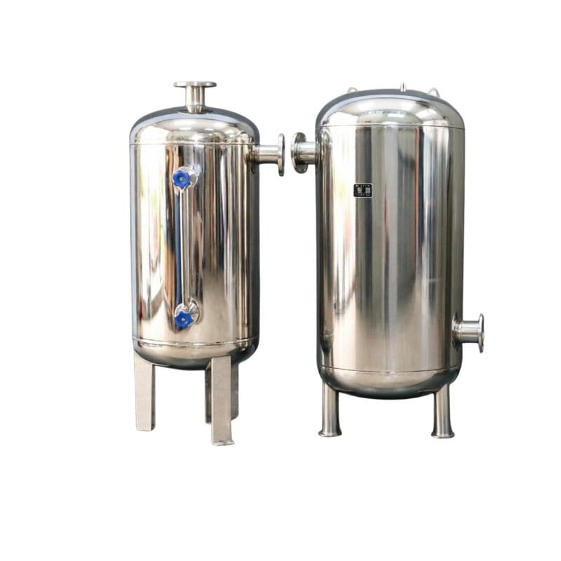 Corrosion Resistant SS304 Vacuum Priming Vessel Negative Pressure Suction Device for Chemical Transfer Processing Tank
