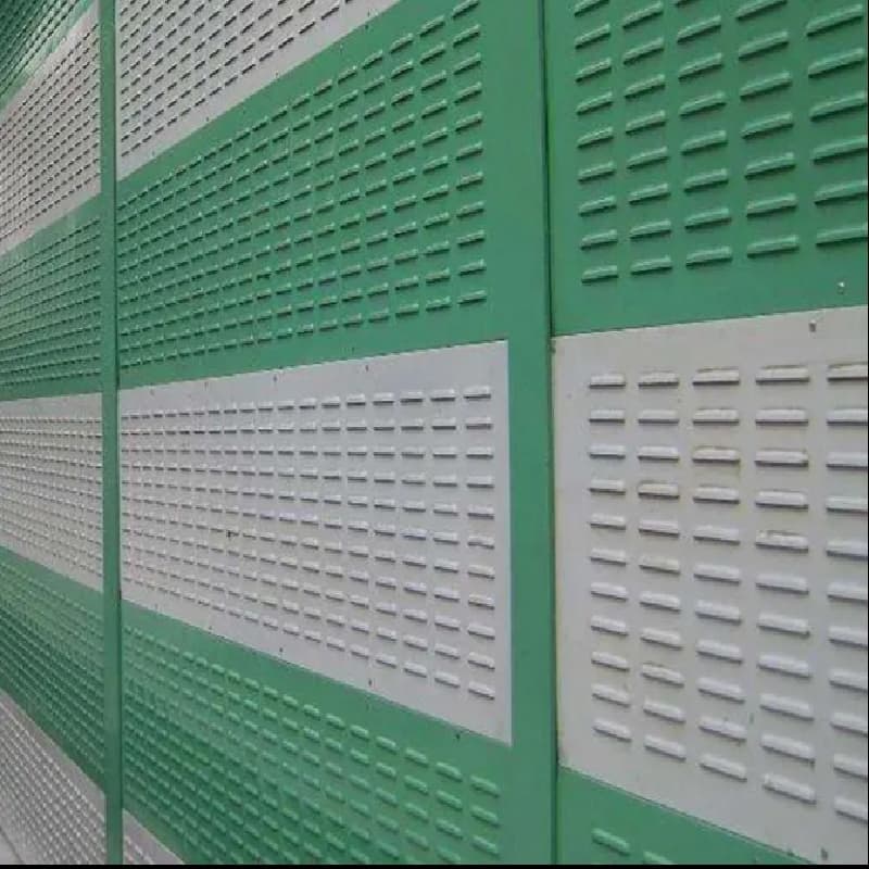 Modern Outdoor Sound Barriers with Effective Noise Absorbing Panels