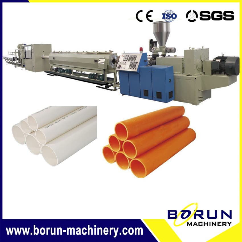 Complete PVC Pipe / Profile Extrusion Production Line