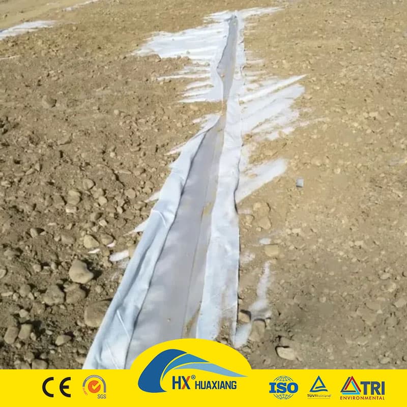 HDPE Composite Geomembrane One/Two Geotextiles One Membrane for Anti-Seepage Projects