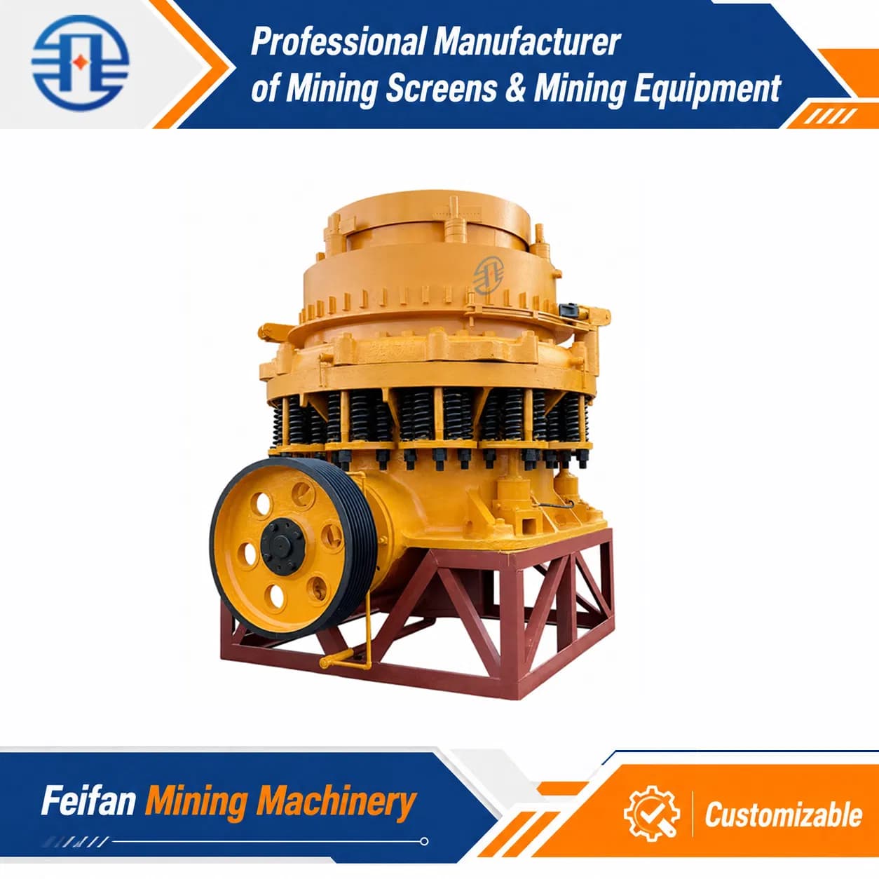Professional Secondary Crushing Cone Crusher Machine