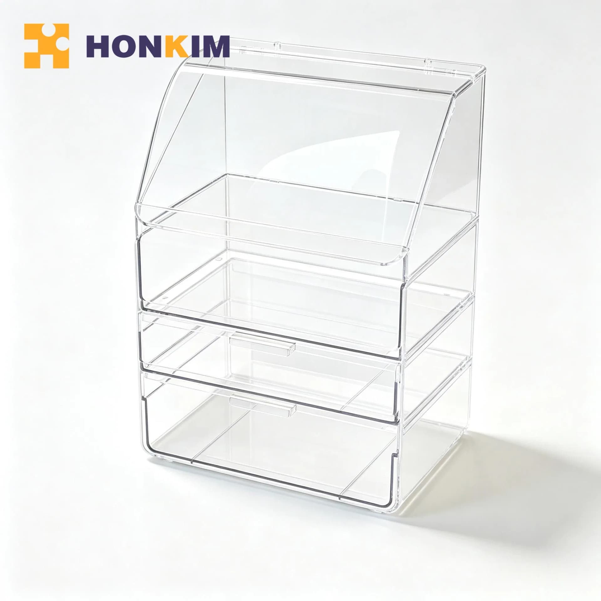 Clear Acrylic Makeup Storage Drawer Organizer