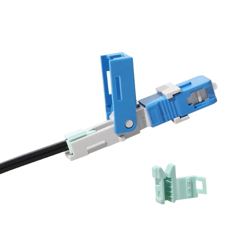 FTTH Fiber Optic Equipment Sc Upc Fast Connector