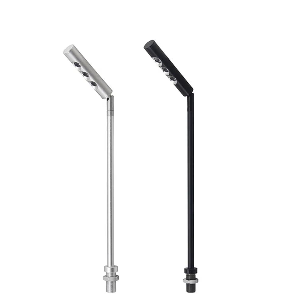 Elegant Adjustable Black LED Cabinet Light for Jewelry Display