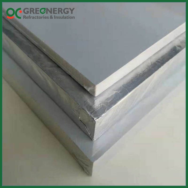 950c 1050c High Temperature Nano Microporous Panel Vacuum Insulation Panel