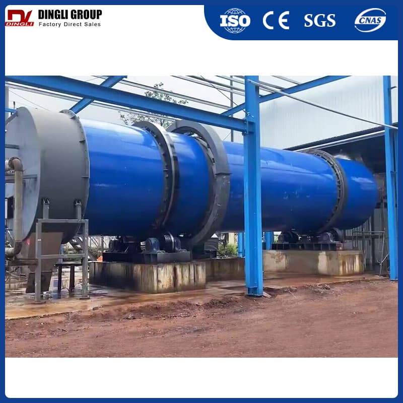 Premium Biomass Rotary Dryer Machine High Performance & Energy-Saving