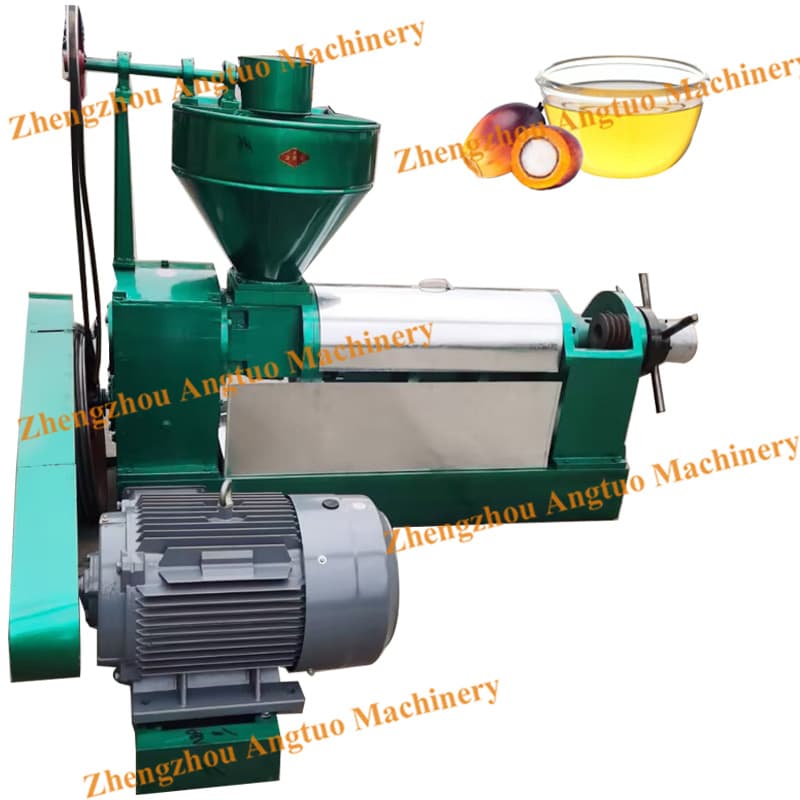 Palm Kernel Oil Press Coconut Peanut Sunflower Seed Screw Oil Press Machine