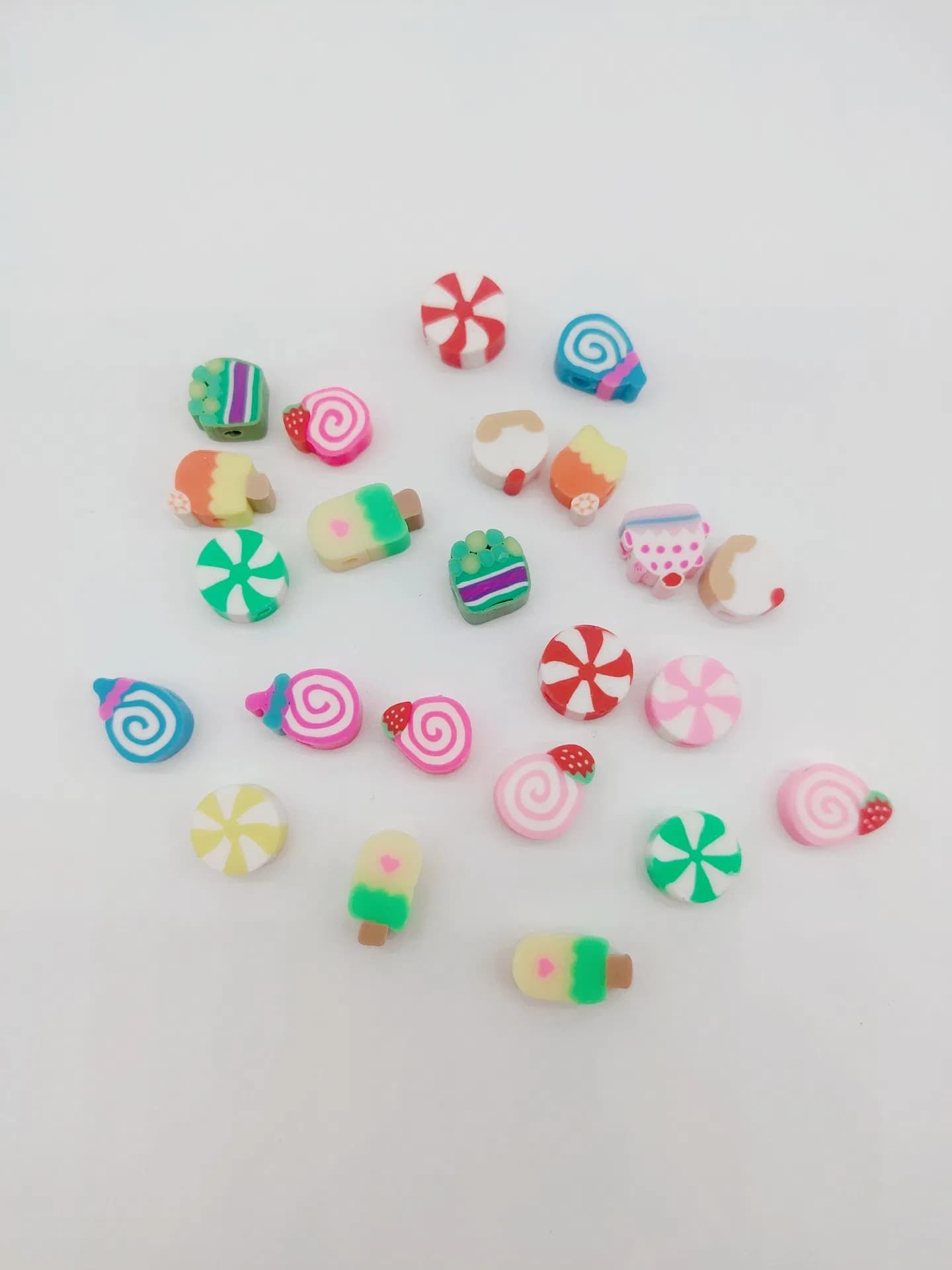Soft Clay Ice Cream Handmade DIY Children Beading Material Soft Clay Color Beads Spot