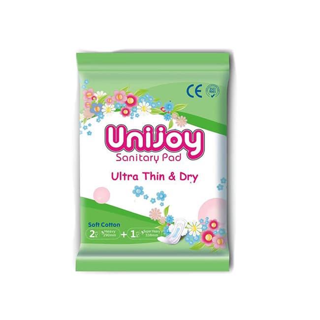 Ultra Thin Soft Organic Cotton Panty Liner Sanitary Pad for Menstrual Period