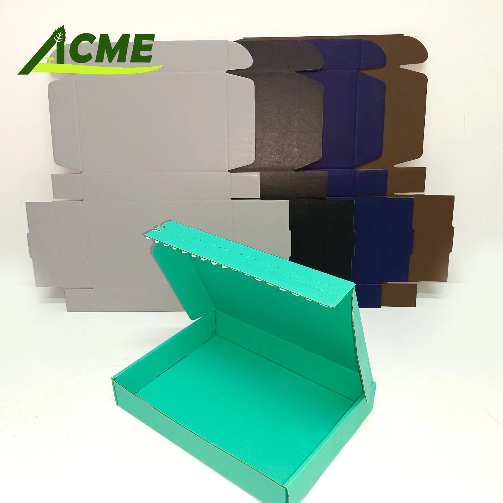 Multi Color Custom Print Corrugated Foldable Shipping Mailer Box