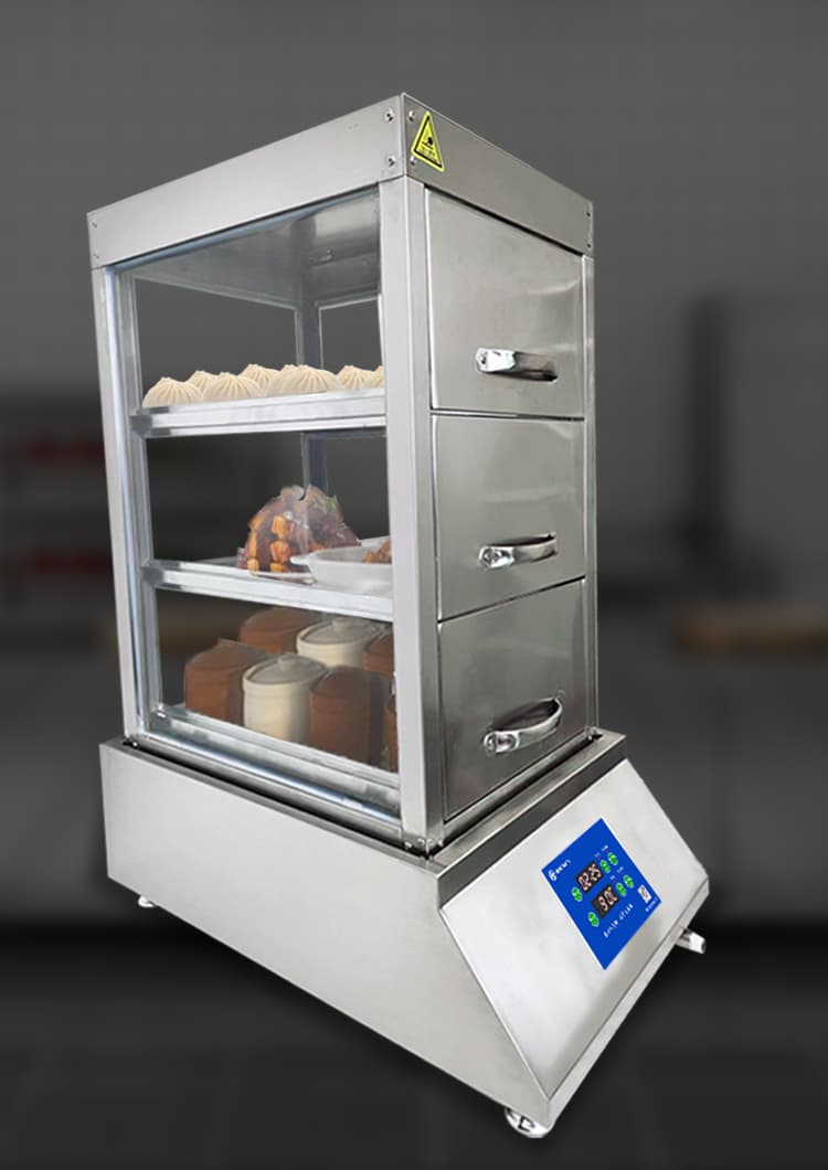 3-Layer Universal Steamer 6kw Power 220V for Everyday Cooking