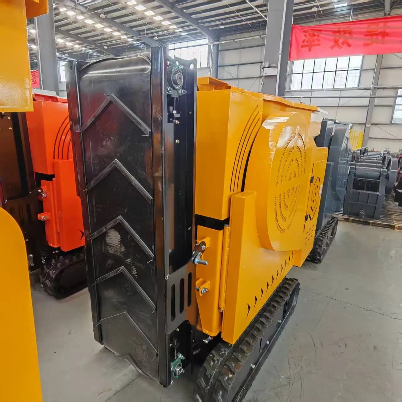 Track Self-Propelled Stone Crusher Mini Jaw Crusher Mini Stone Rock Crushing Machine
