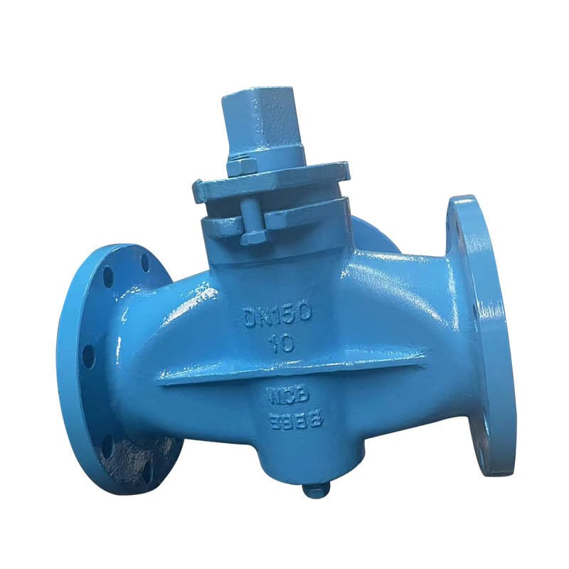 Plug Valve X43W/X44W DN25-DN300 Cast Steel Stainless Steel Flange Globe Plug Valve Wcb Turbine Manual Cast Iron Check Plug Valve