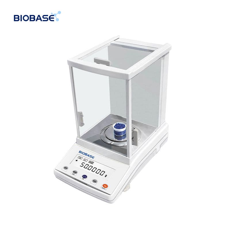 Biobase Laboratory Automatic Electronic Analytical Balance 0.1mg with Internal Calibration