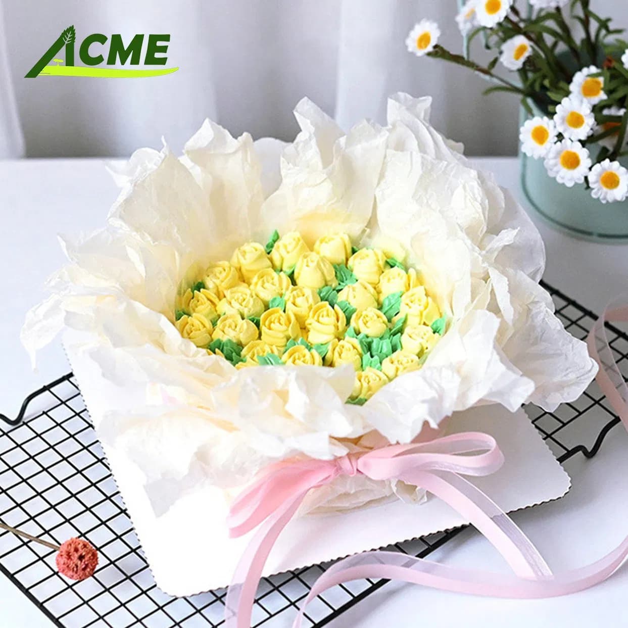 Specialty Waterproof Plastic Flower Wrapping Paper