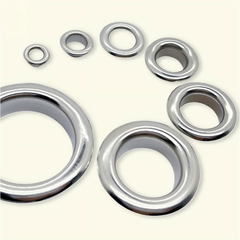 Stainless Steel Premium Metal Eyelets for Garment and Swimwear Applications
