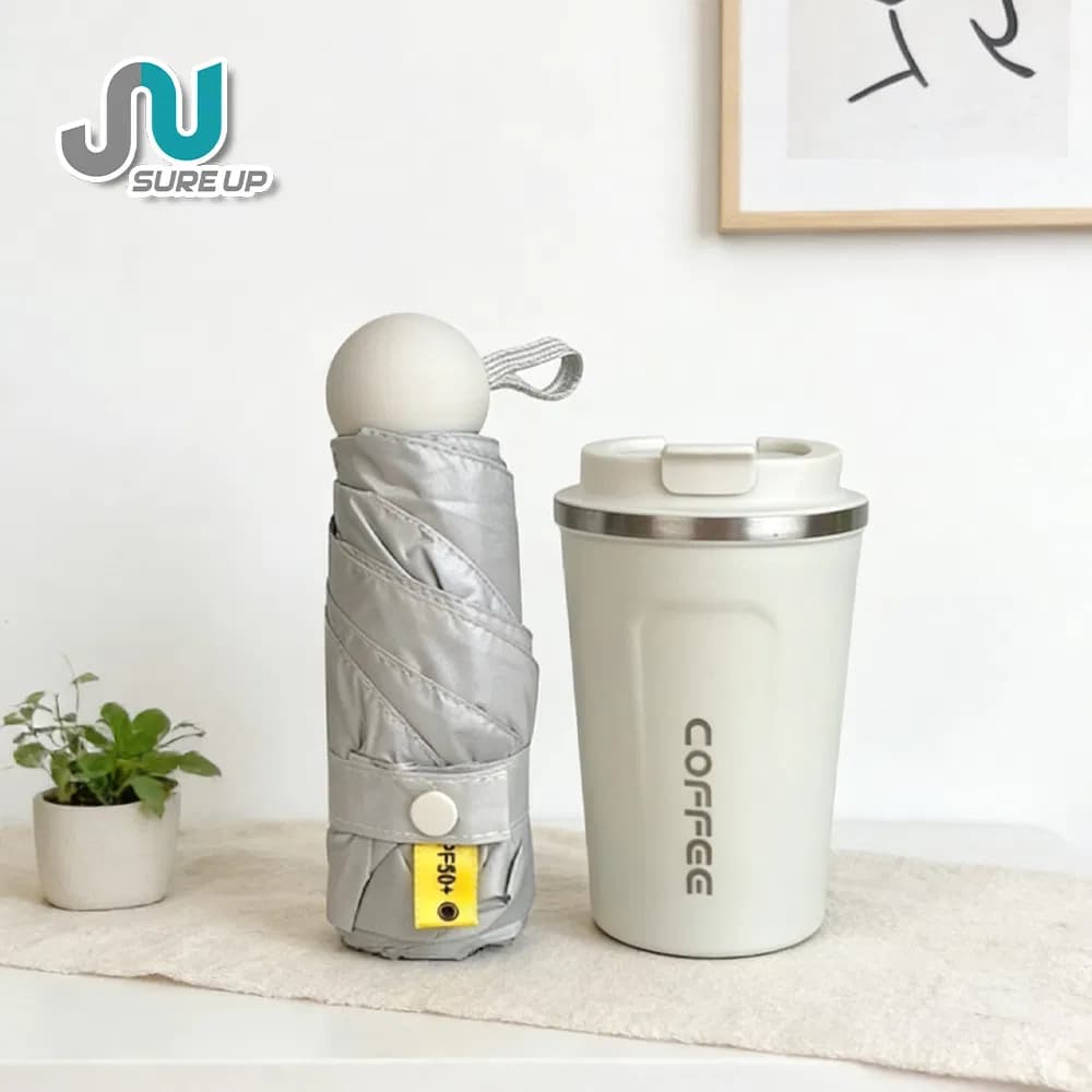 Custom Logo 380ml Stainless Steel Coffee Thermos Gift Set