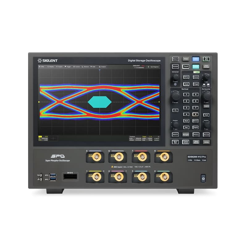 Digital Storage Oscilloscopes SDS6000A Series with Bandwidths of 2GHz, 1 GHz, 500 MHz for Multiple Signal Timing Test