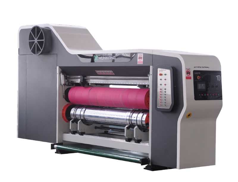 Xunxiang Best Quality Production High Speed Printer Slotter Die Cutter with Waste Removal and Stacker Carton Box Making Machine