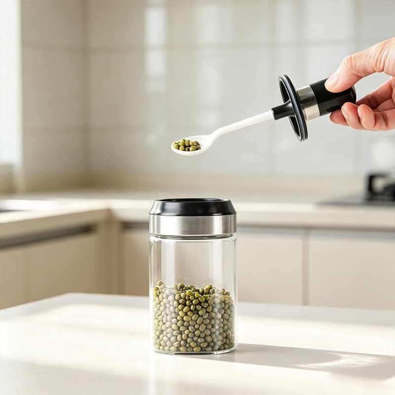 250ml Hot Sale Glass Kitchen Jars for Oil Honey Seasonings
