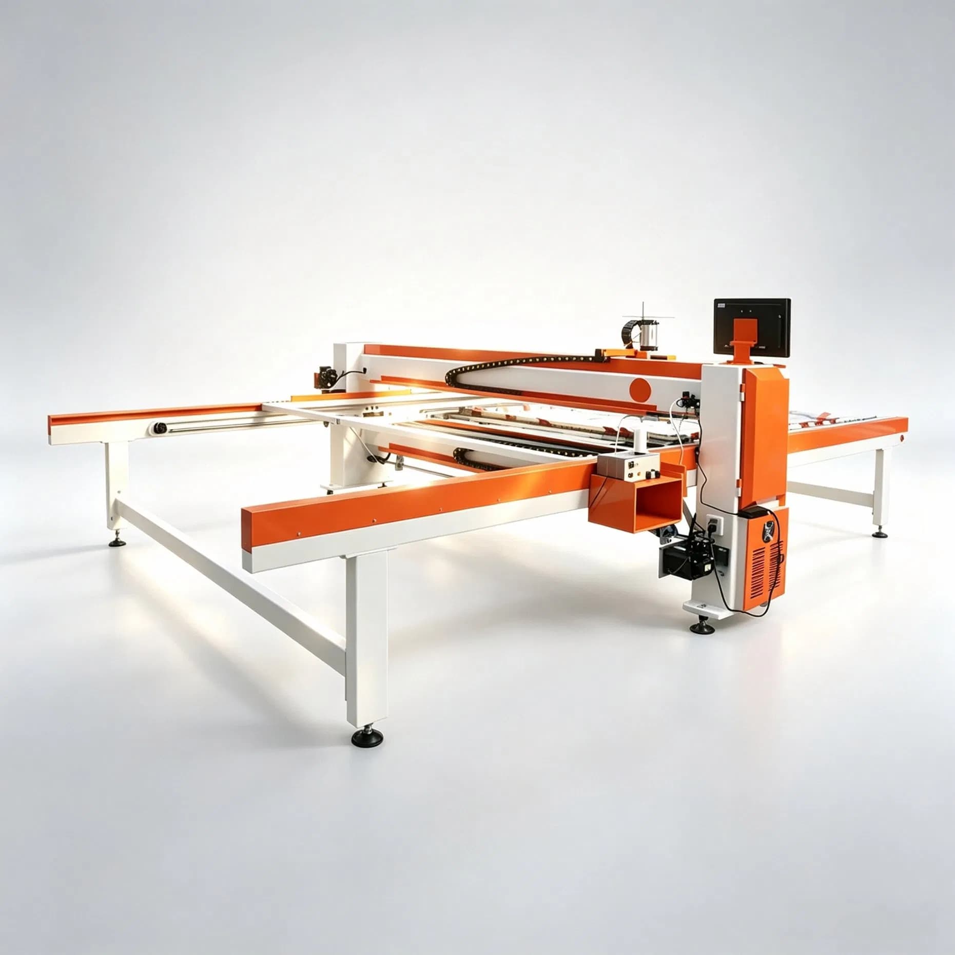 Good Quality Industrial Mechanical Computer Quilting Machine with Servo Motor Single Needle