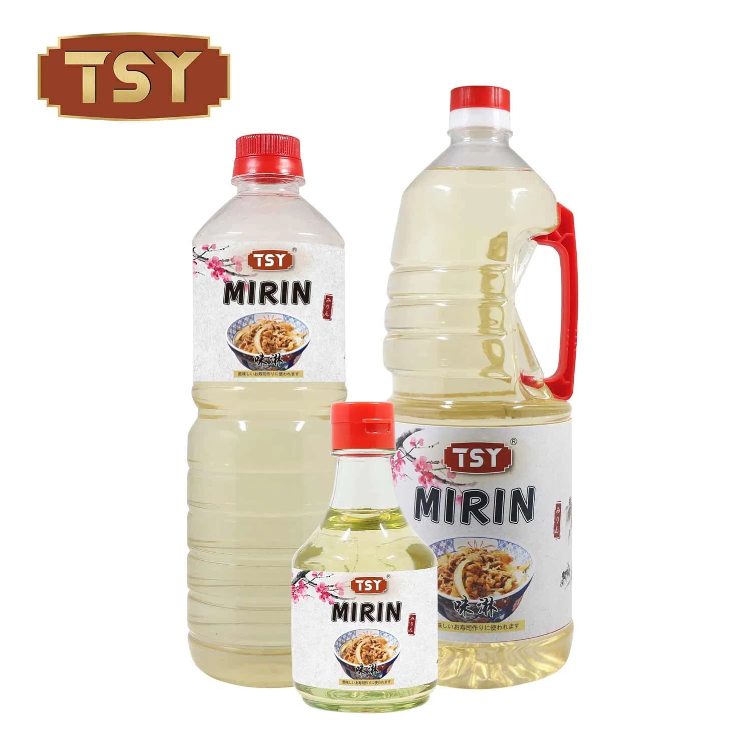 Tsy Food Seasoning Supplier Free Samples Natural Cooking Wine Japanese Halal Mirin