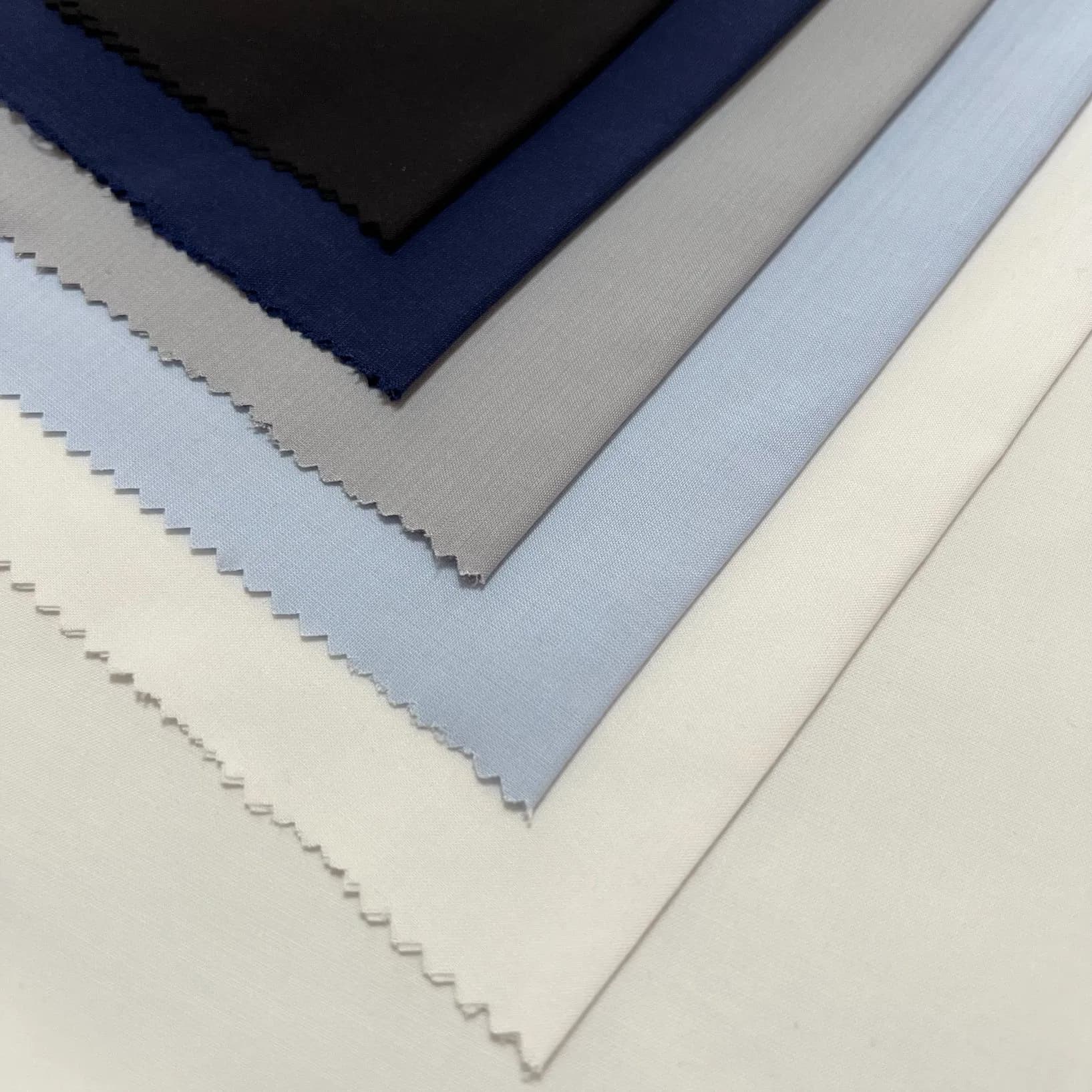 in Stock Woven Fabric Solid Color Natural Anti Wrinkle Cool Body Sensation Physical Moisture Absorption and Quick Drying Function Skin Friendly Breat Blend