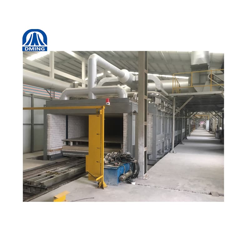 Continuous Sanitary Ware Tunnel Kiln for Ceramics