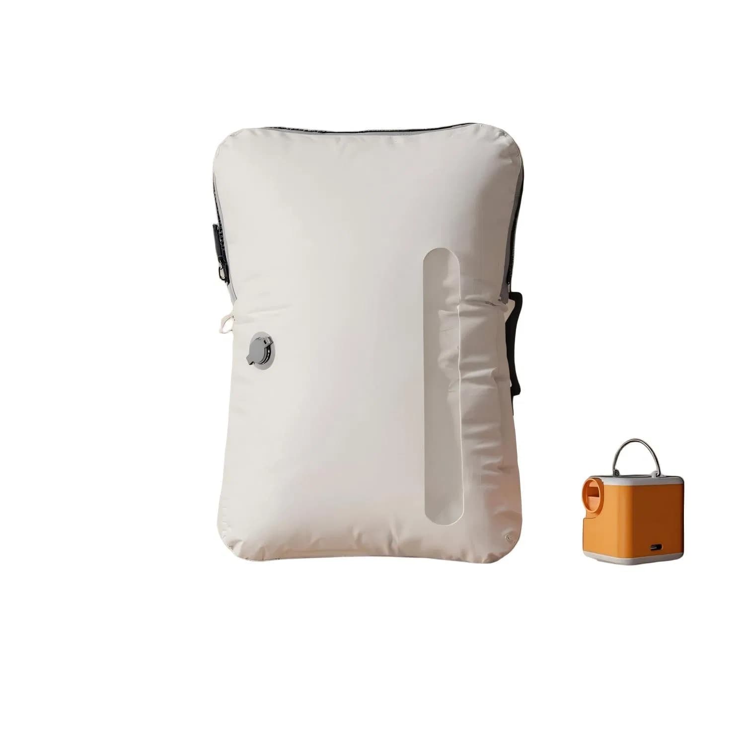 25L 2-in-1 Travel Vacuum Compression Bags 70d Nylon TPU Ipx7 Waterproof Backpack with 4.5kpa Pump