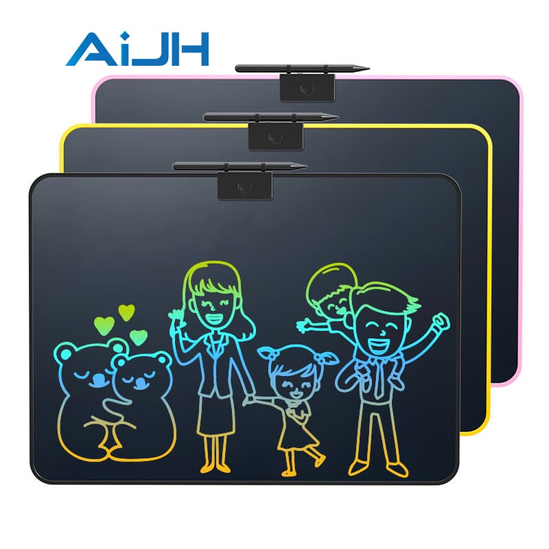 Aijh 16 Inch Electronic Digital Drawing Board Erasable Extra Large Portable Drawing LCD Pad Writing Tablet Toys for Kids