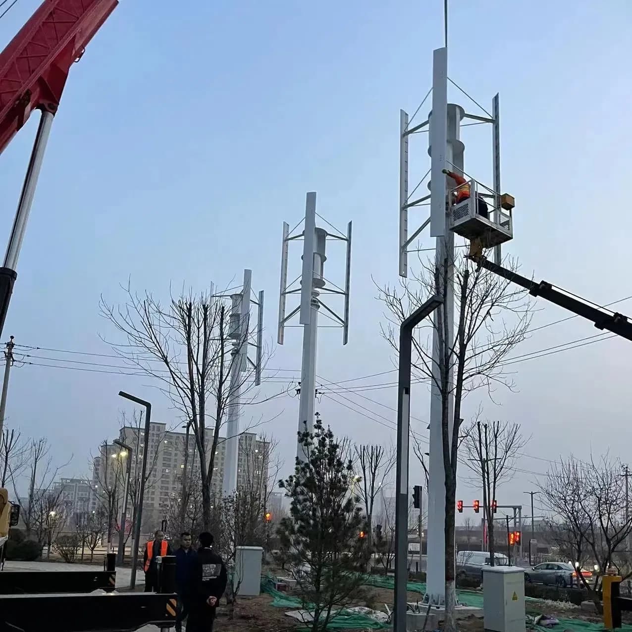 5kw 10kw 20kw 30kw Pitch Control Wind Generator Horizontal Wind Turbine