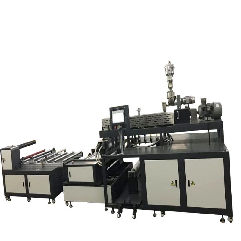 Optical Film Casting Machine PVC Low Temp Film Casting Machine 600mm Wide — High Precision Film Casting Machine