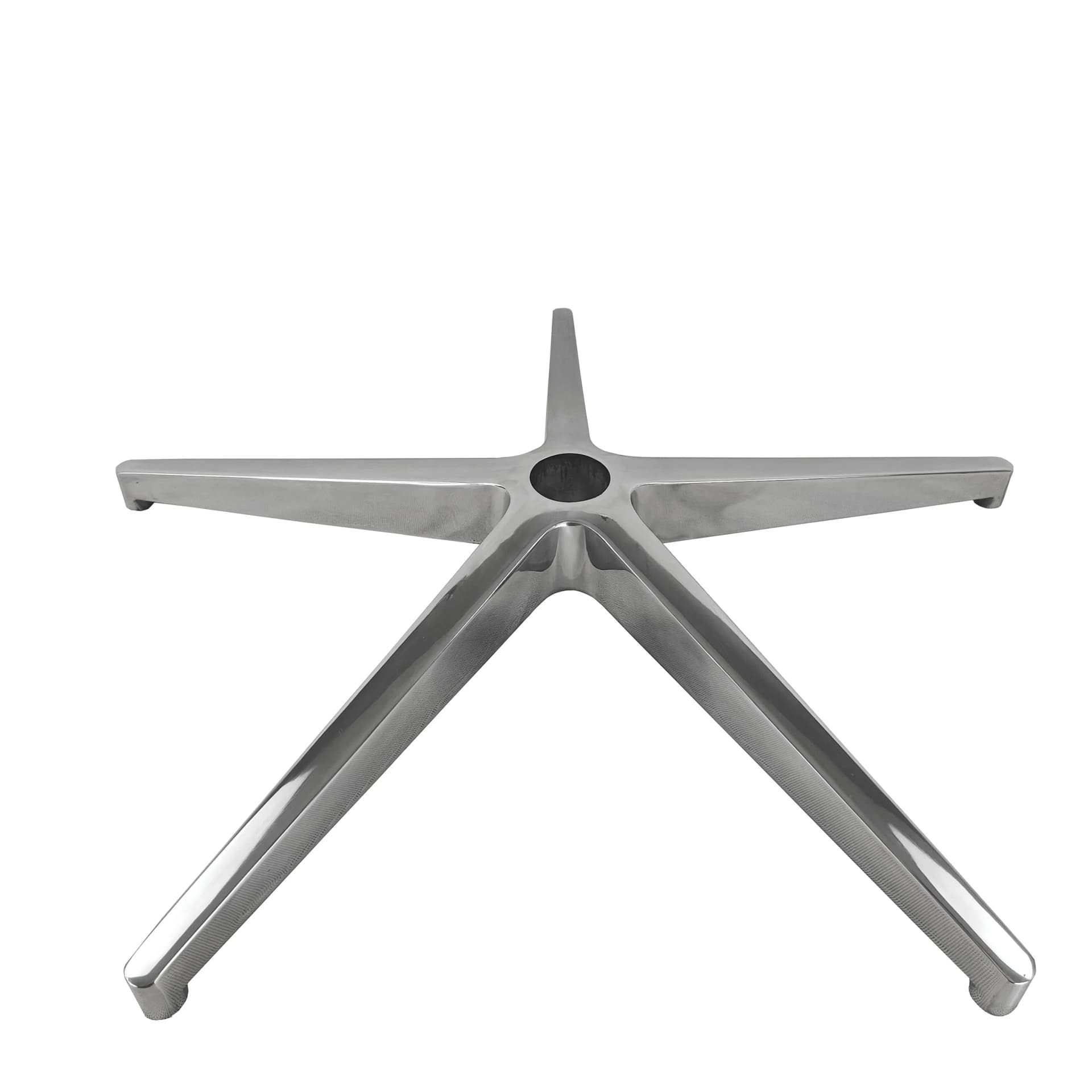 Aluminum Alloy 350mm Square High Base for Swivel Office Chair 1.65kg
