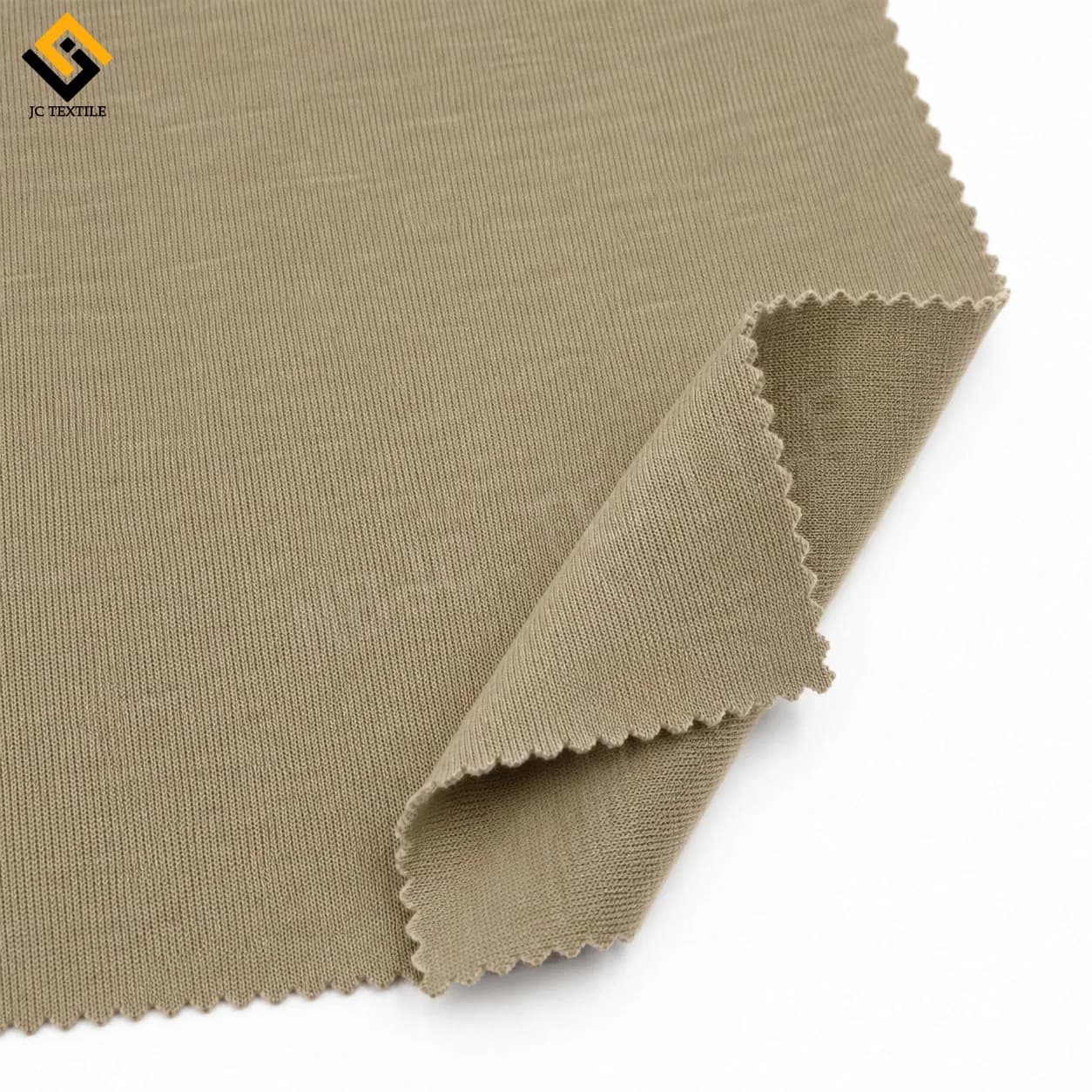 Soft Breathable Inherently Flame Retardant Modacrylic Lyocell Knitted Fabric