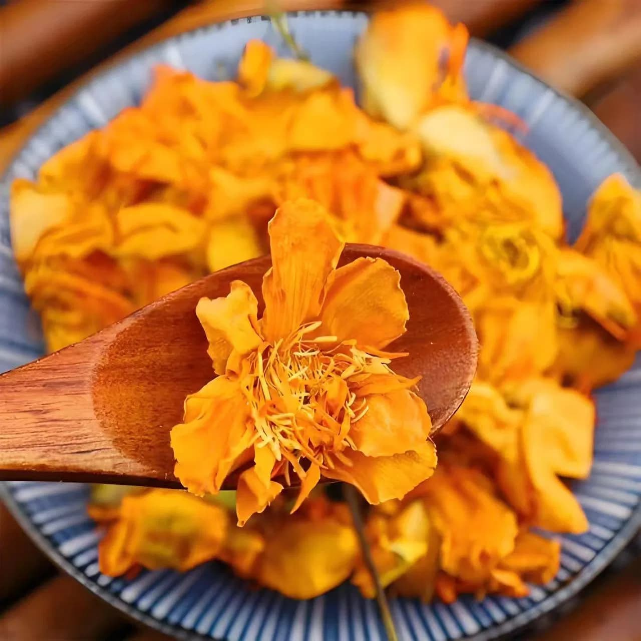 Jin Lian Hua Chinese Flower Tea Globe Flower Dried Nasturtium
