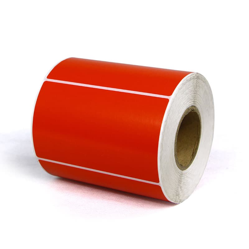 500 Pieces Rectangular Colored Coding Barcode Label Colored Name Tag Adhesive Label