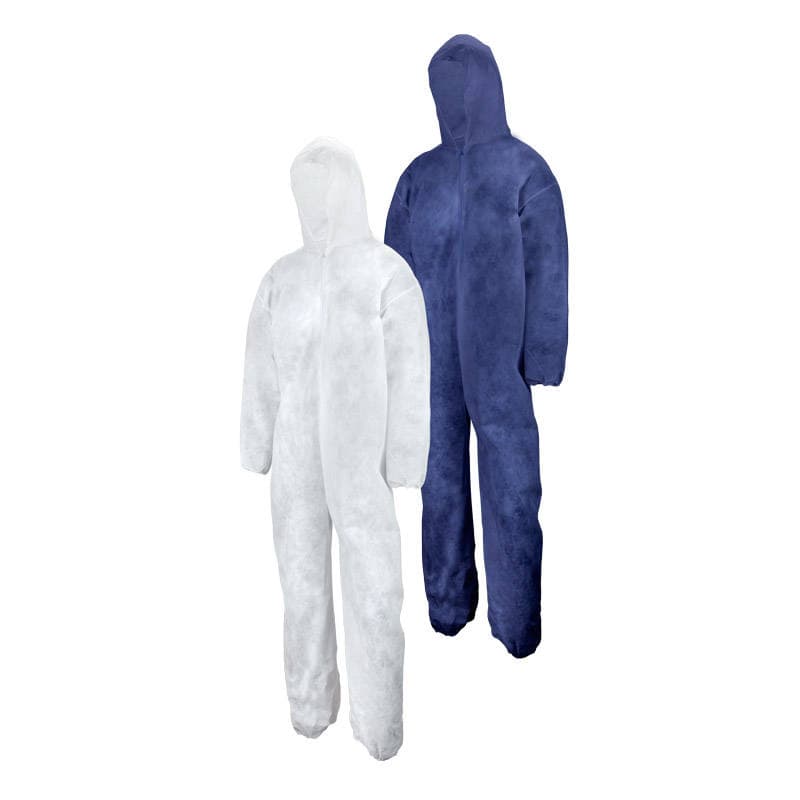 50GSM XL Nonwoven Disposable Microporous Waterproof Coverall with Hood