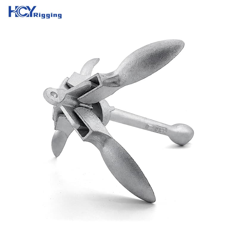 Folding Anchor Portable Anchor for Small Boats Foldable Boat Anchor