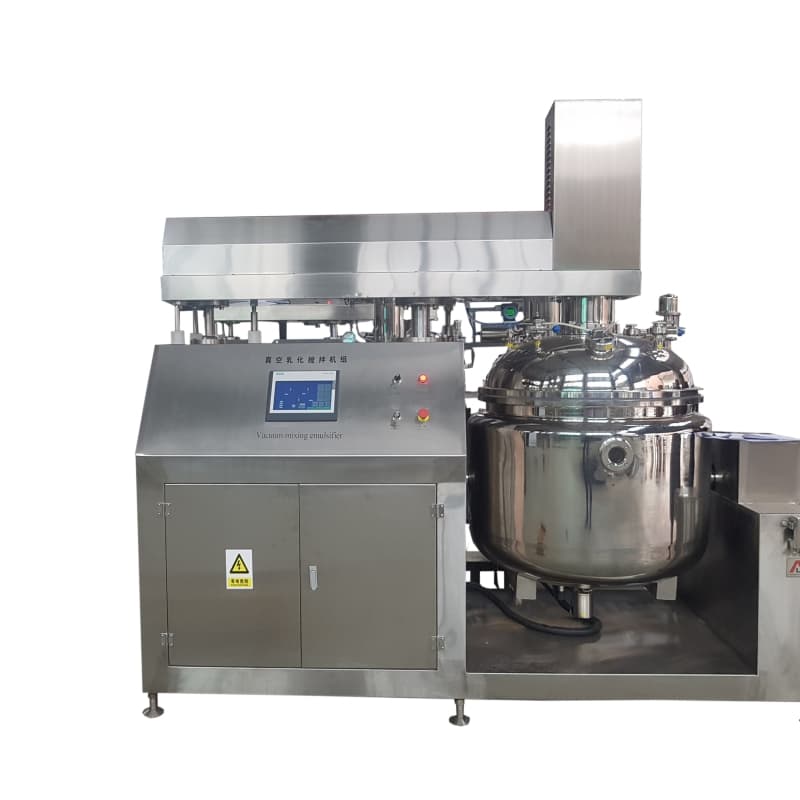 High Shear Vacuum Emulsifying Mixer Machine for Cosmetic Cream Lotion and Ointment Production