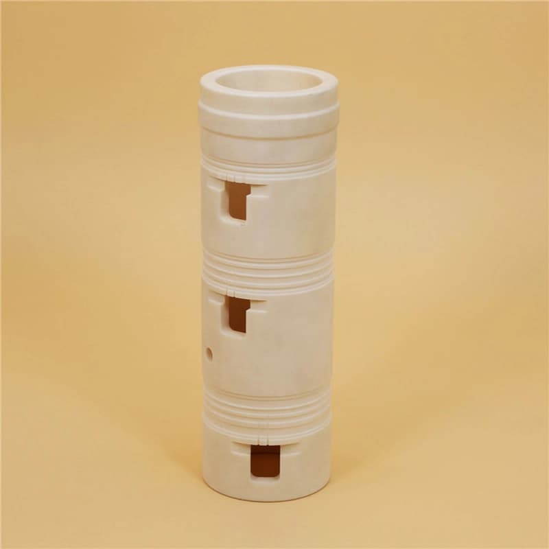 Industrial Zirconia Zro2 Ceramic Pump Shaft Alumina Ceramic Piston Tube