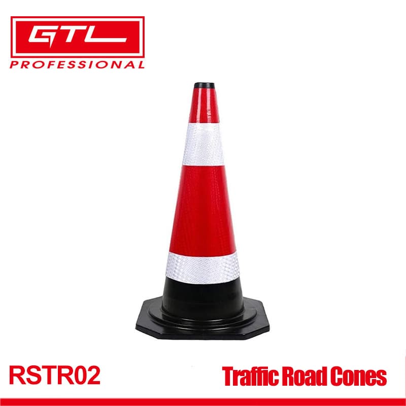 Rubber Durable Road Traffic Cones Construction Site Traffic Accident Safety Cones (RSTR02)