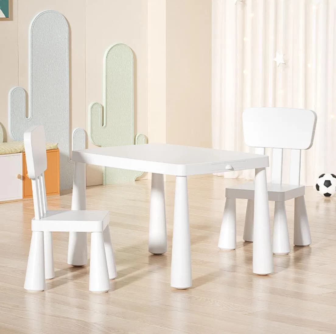 Wholesale Adjustable Children‘S Desk - Ik Inspired Plastic Table, 5 Popular Colors in Stock, Quick Assembly Design