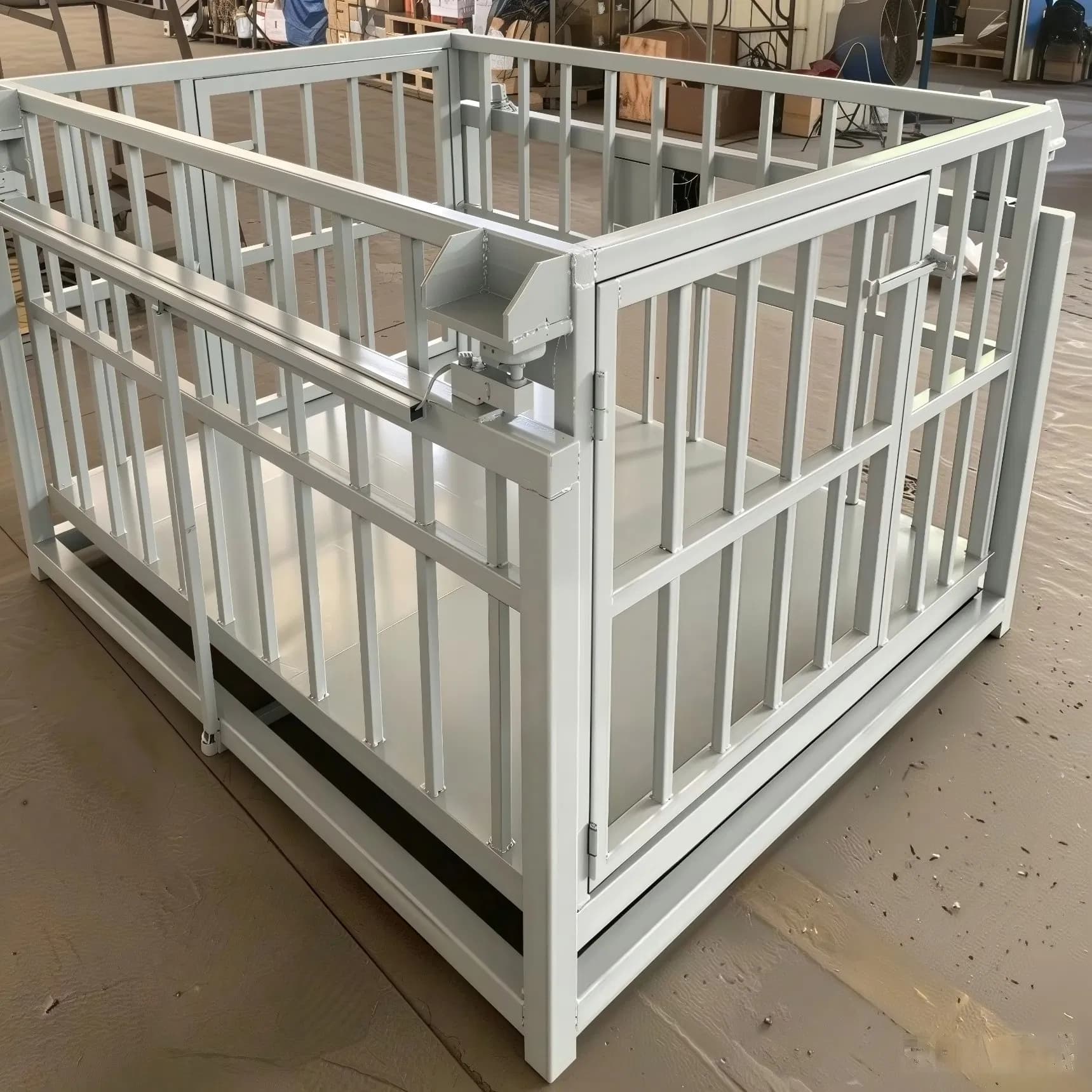 1.2m*1.2m Electronic Livestock Scale for Cattle Cow Scale