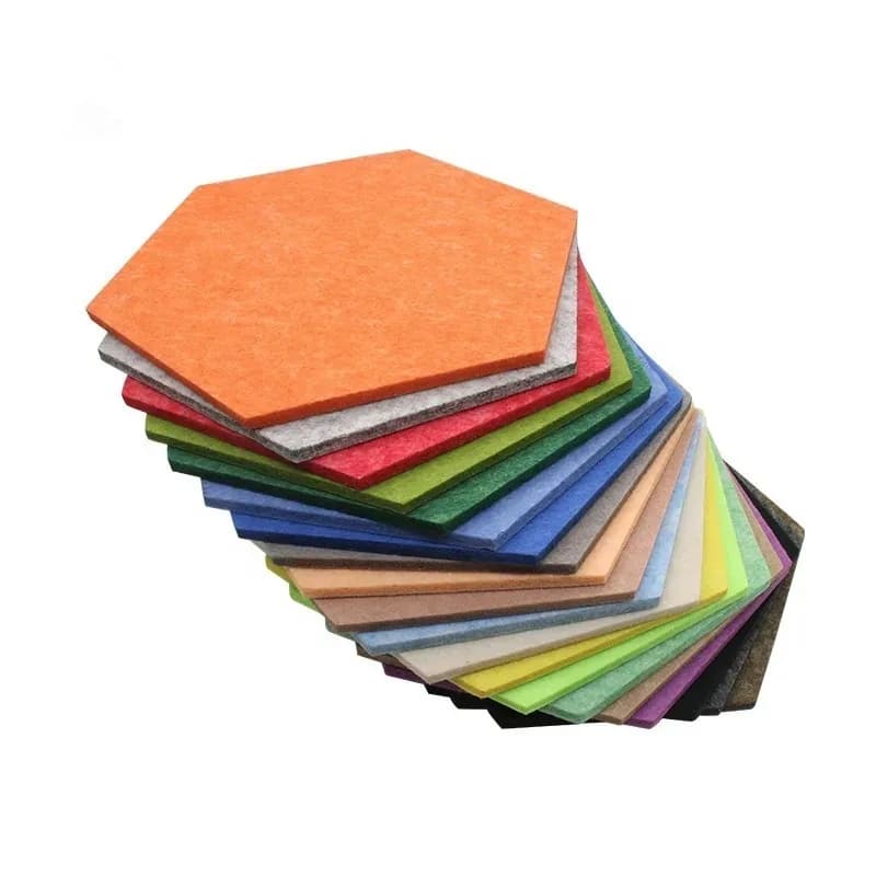 3D Pet Acoustic Panel Soundproof for DIY Decoration