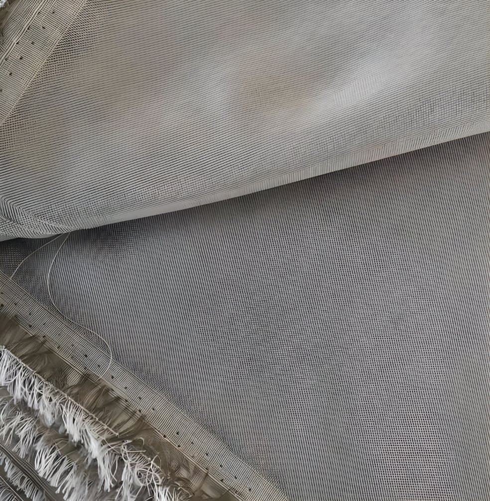 Radiation Shielding Wear ESD Grounding Emf RFID Protection Silver Poly Fabric