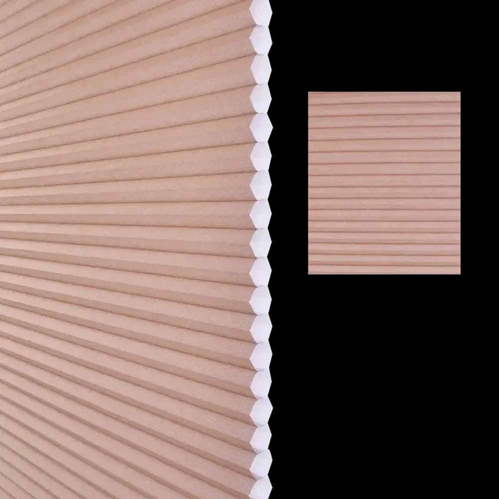 Fashion Blackout Double Cell Honeycomb Blinds Fabric Non Woven Perfect Fit Fabric